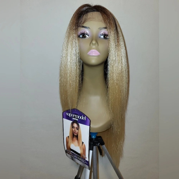 Sensationnel Series Swiss Lace Silk Based Lace Front Wig - Sunniva - T4/27/613 - Picture 2 of 9